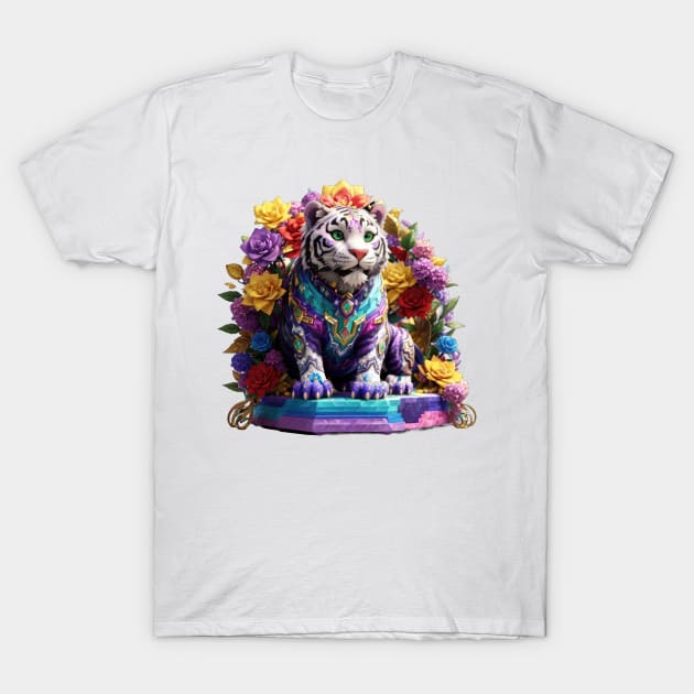 Rainbow Tiger T-Shirt by Tankuss 